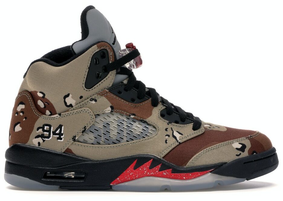 Air Jordan 5 x Supreme "Desert Camo