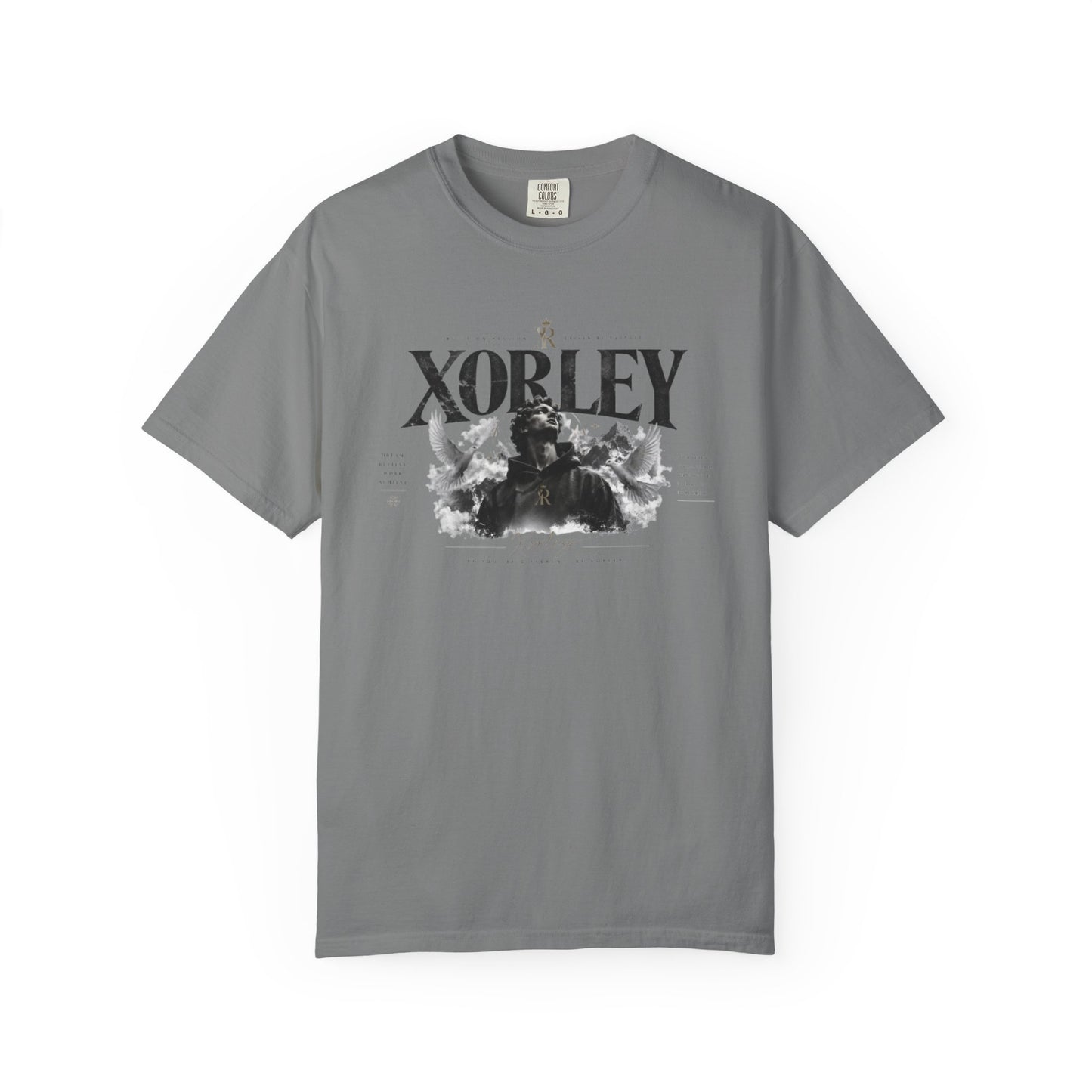 Xorley Adventure Graphic T-Shirt — Scenic Eagle & Explorer Design