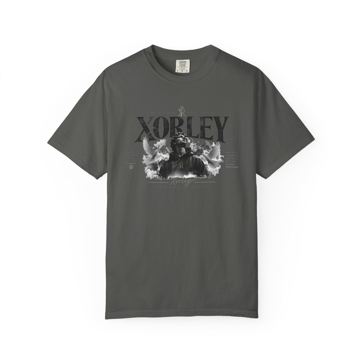 Xorley Adventure Graphic T-Shirt — Scenic Eagle & Explorer Design