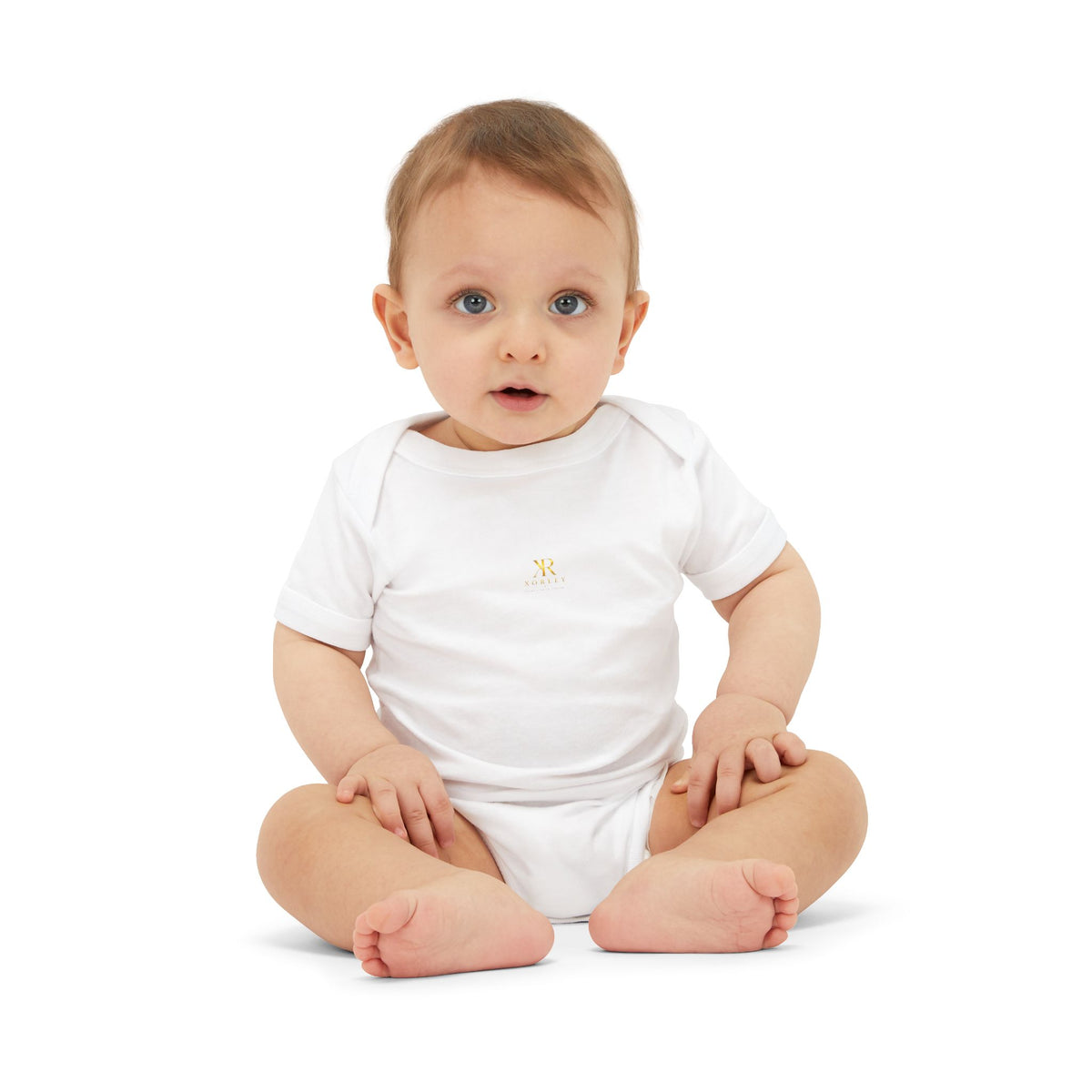 Baby Onesie – Minimal Gold Star Infant Jersey One-Piece