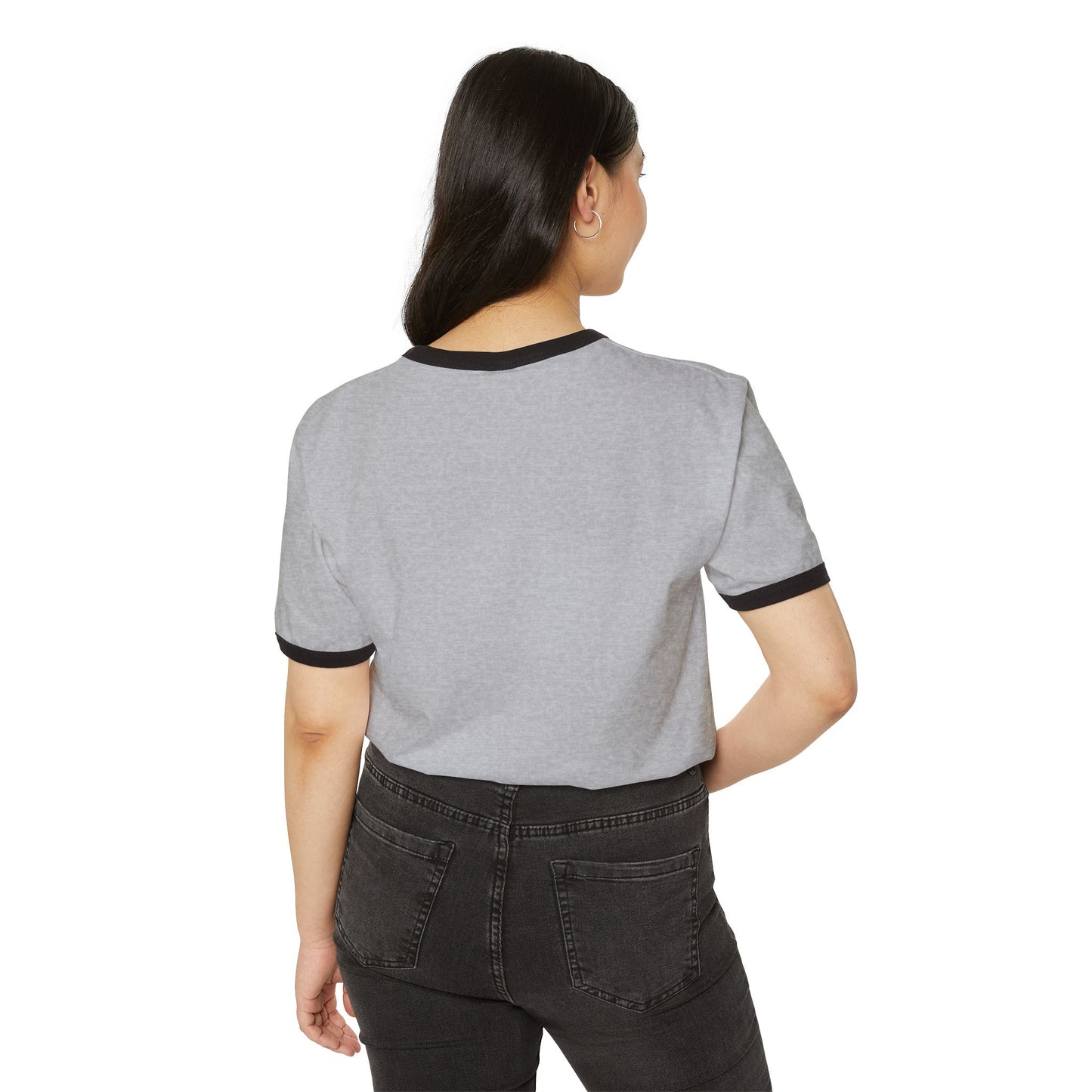 Xorley Vintage Ringer T‑Shirt — Gothic Skull Art Band Tee