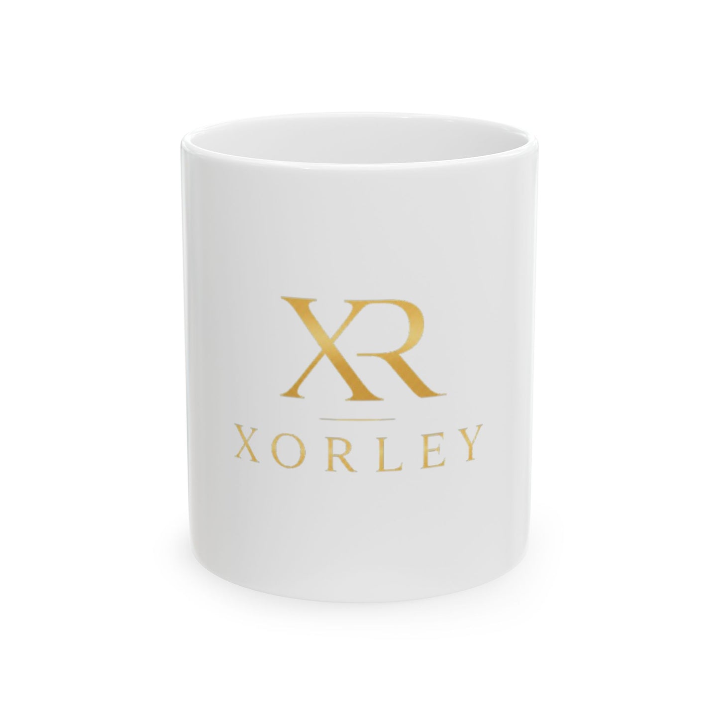 Xorley Gold Monogram Ceramic Mug (11oz, 15oz)
