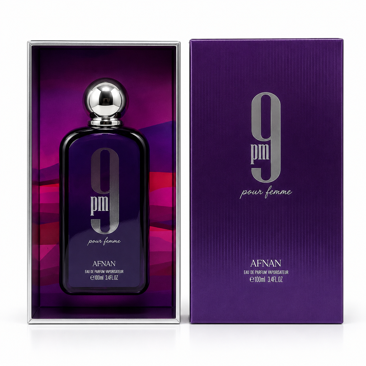 Afnan 9am Pour Femme Eau de Parfum 100ml Purple