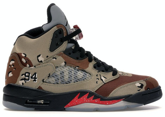 Air Jordan 5 x Supreme "Desert Camo