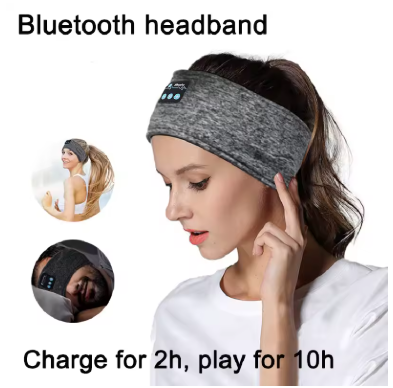 3-in-1 Bluetooth Sleep Headband & Headphones